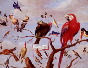 Un coro de pájaros, c.1650-1675